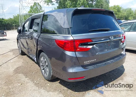 2022 Honda Odyssey Ex-L from USA, damaged, VIN 5FNRL6H79NB024406